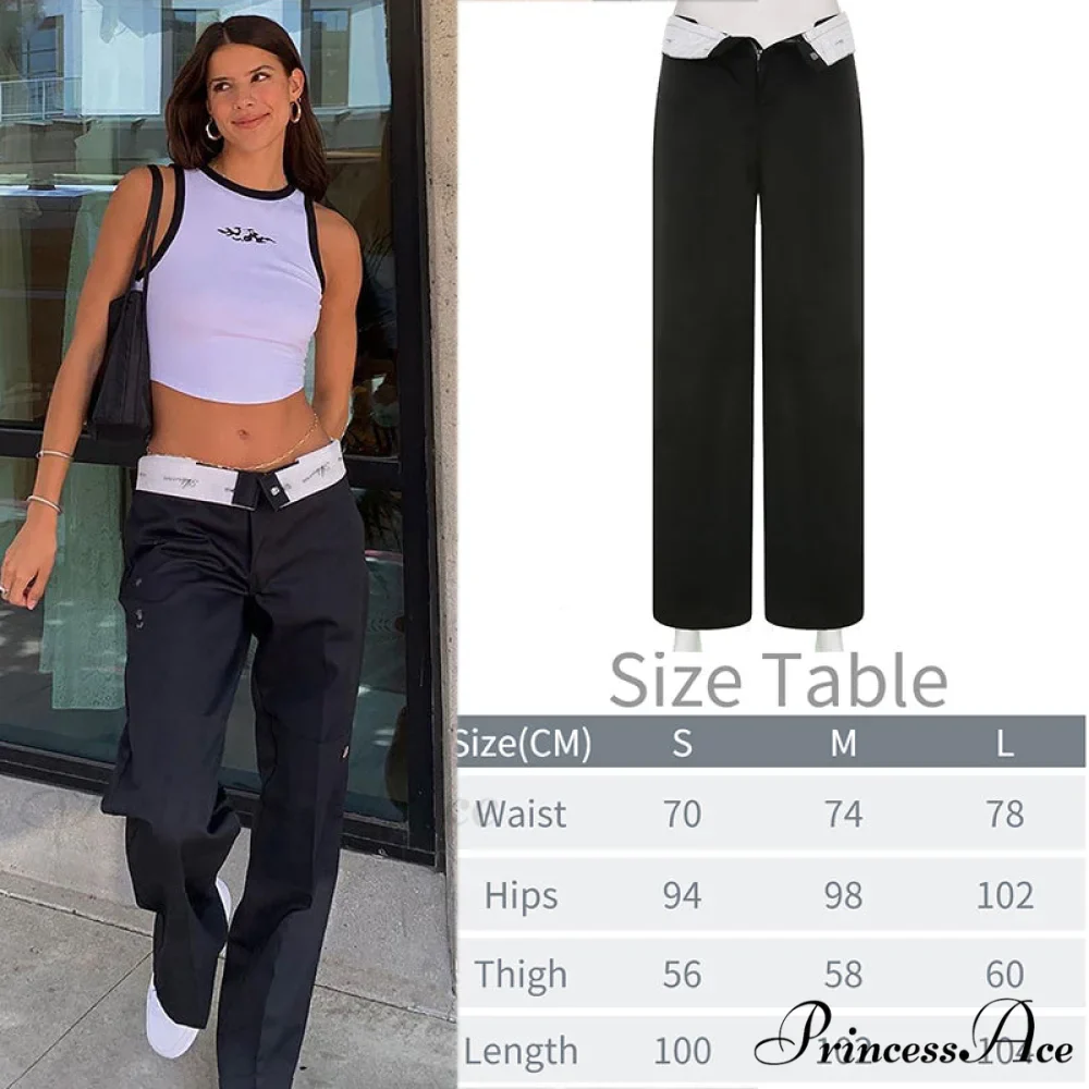 Y2K Baggy Streetwear Fairycore Cargo Pants - Image 21