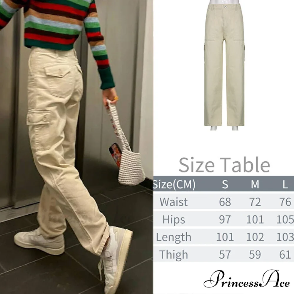 Y2K Baggy Streetwear Fairycore Cargo Pants - Image 5