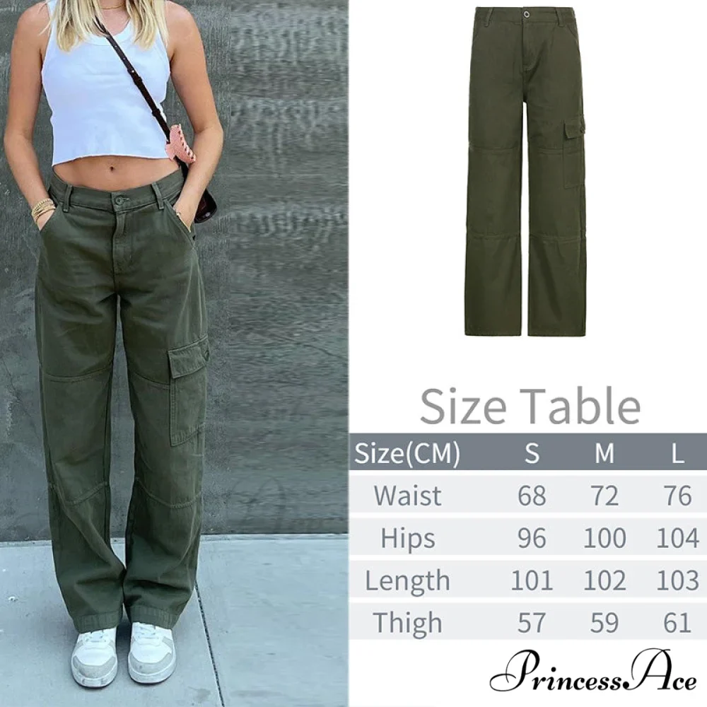 Y2K Baggy Streetwear Fairycore Cargo Pants - Image 6