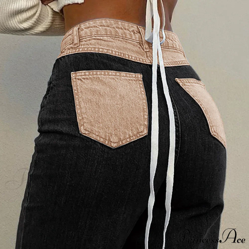 Fashion Patchwork Harajuku Aesthetic Pants - Image 4