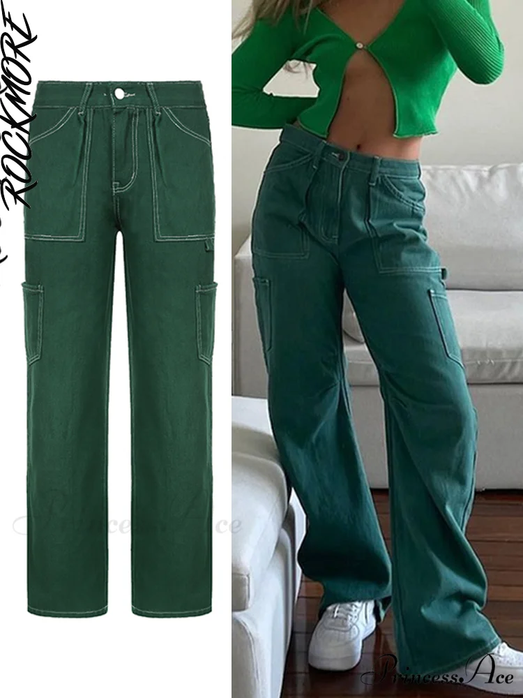 Brown Vintage Baggy Jeans - Image 12
