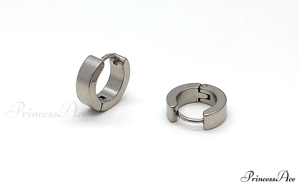 Stainless Steel Rainbow Colorful Hoop Earrings - Image 6