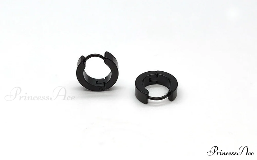 Stainless Steel Rainbow Colorful Hoop Earrings - Image 7