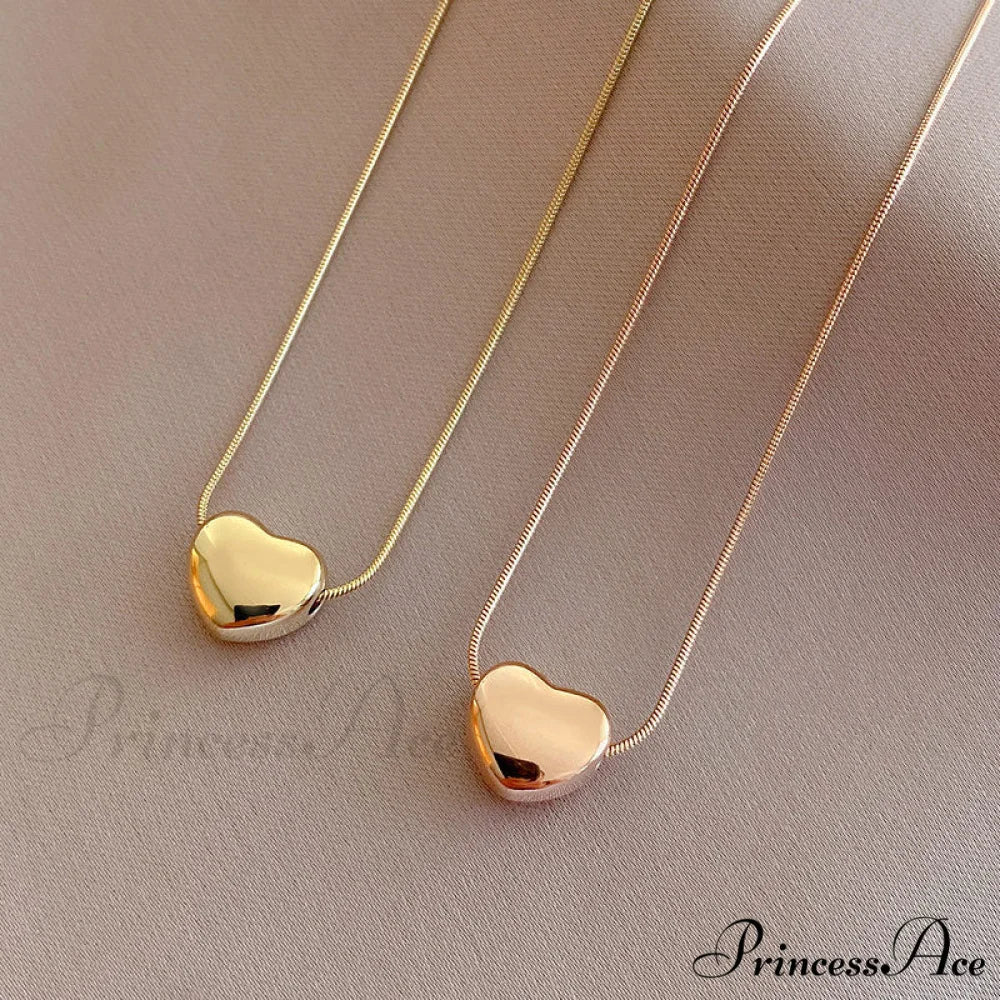 Romantic Mini Heart Pendant Necklaces - Image 2