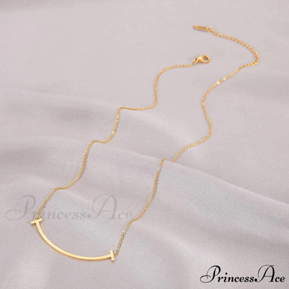 Designable Unique Smile Line Necklaces - Image 3