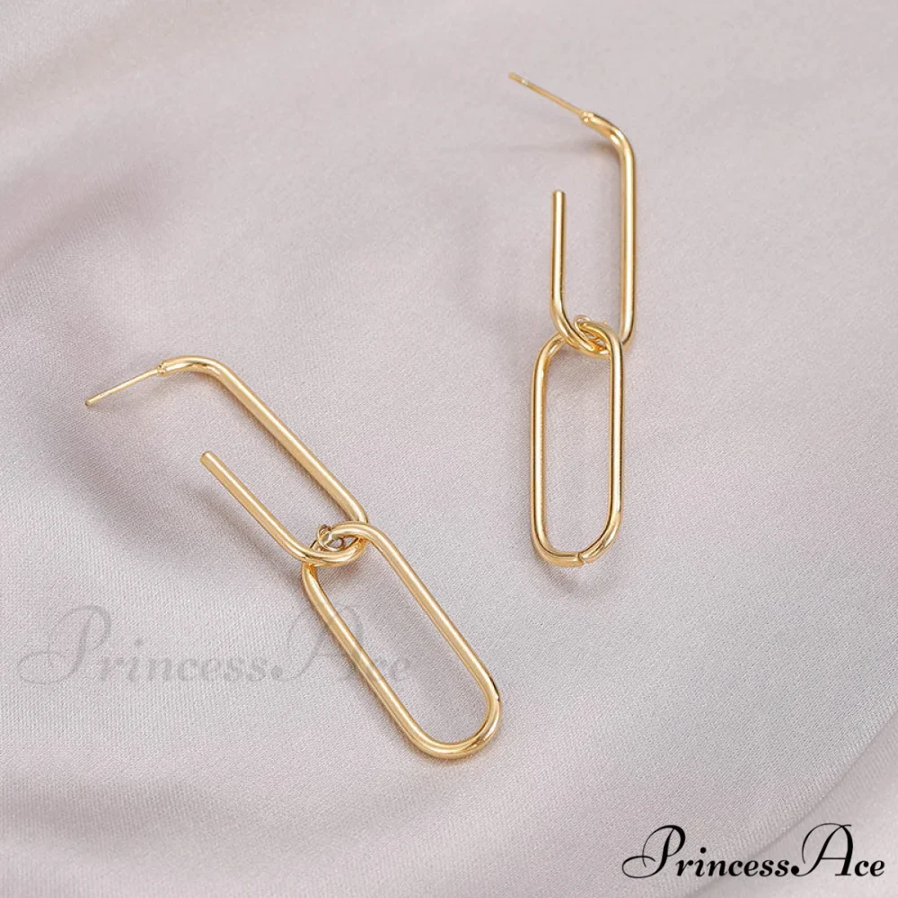 New Arrival Exagerate Double U Shape Earrings - Image 4