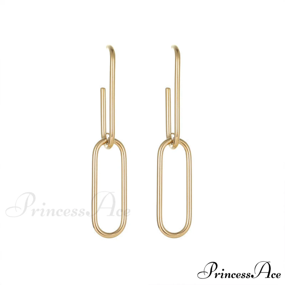 New Arrival Exagerate Double U Shape Earrings - Image 5