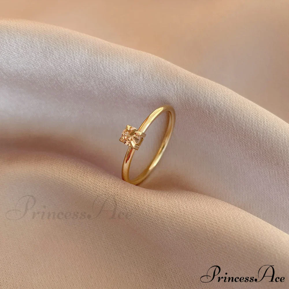 Shining Colorful Zircon Custom Closed Rings - Image 8