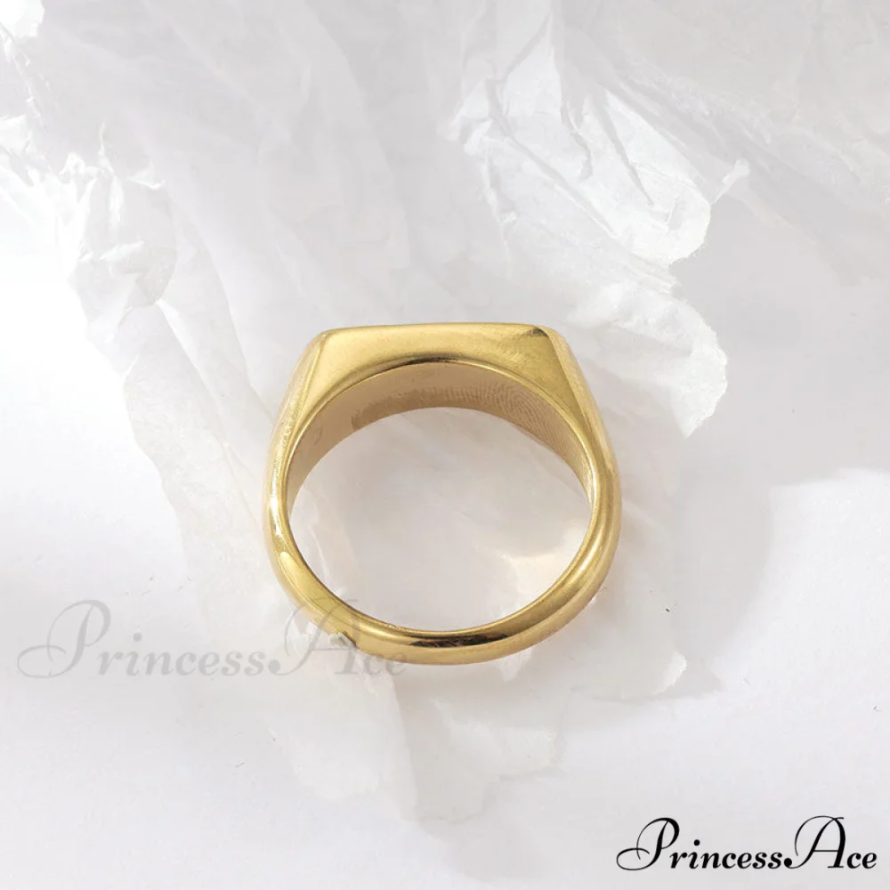 Retro Style Stainless Steel Colorful Opal Rings - Image 3