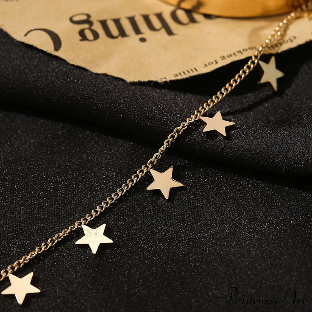 Custom Cute Mini Star Pendant Bracelet - Image 4