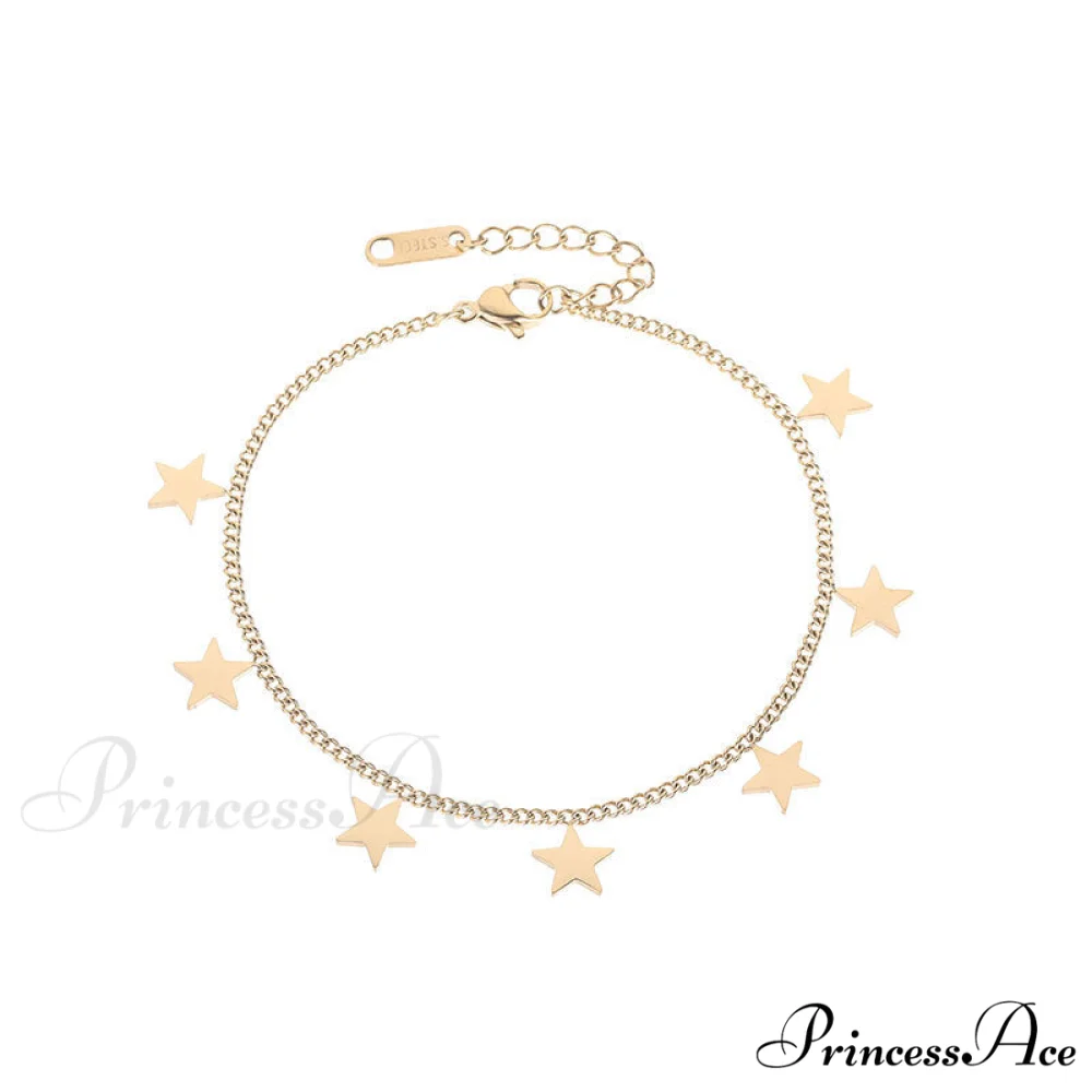 Custom Cute Mini Star Pendant Bracelet - Image 5