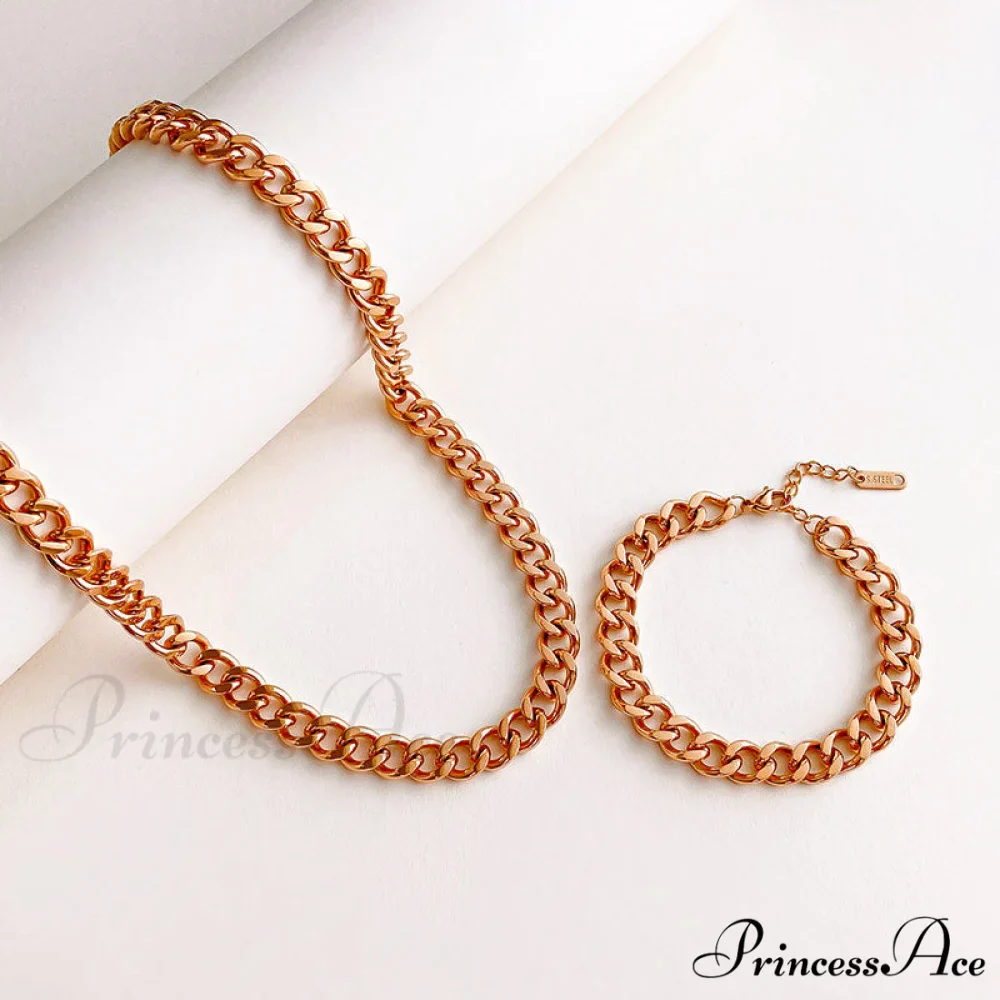 Cuban Chain Retro Style Niche Design Bracelet - Image 4