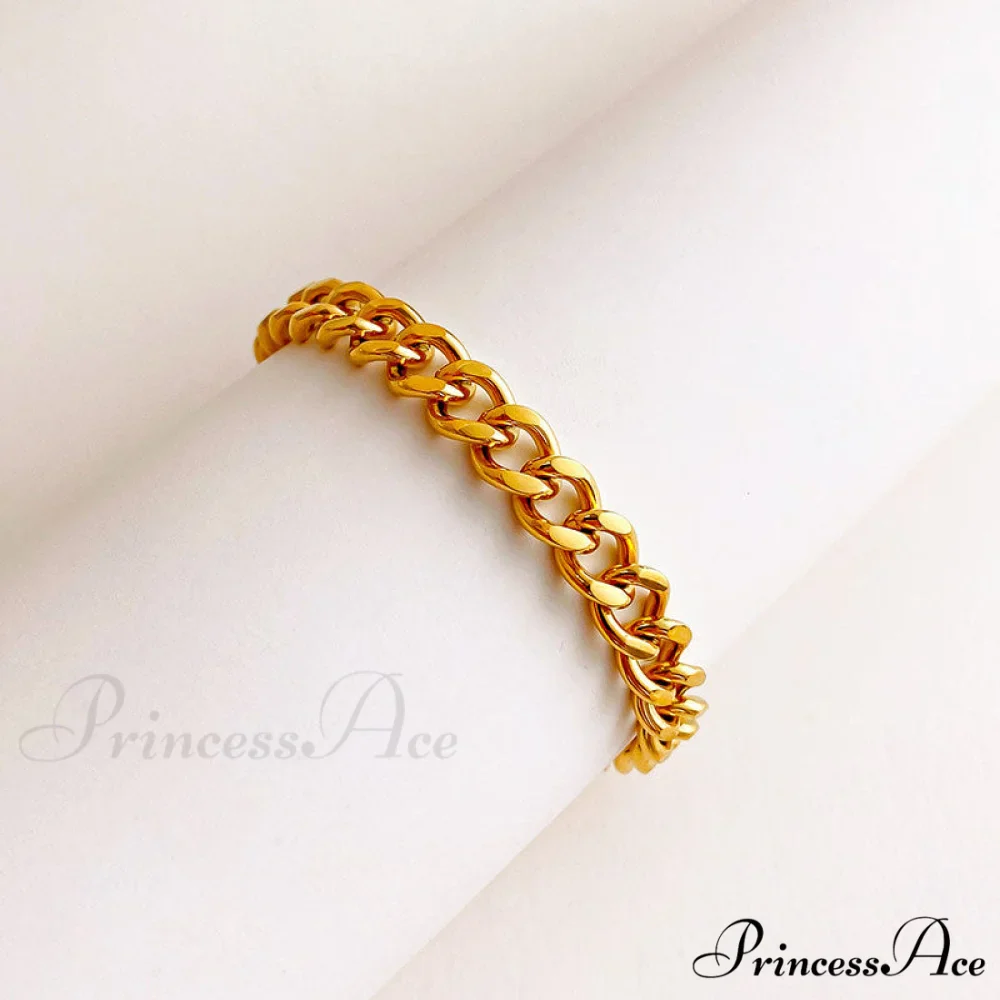 Cuban Chain Retro Style Niche Design Bracelet - Image 6