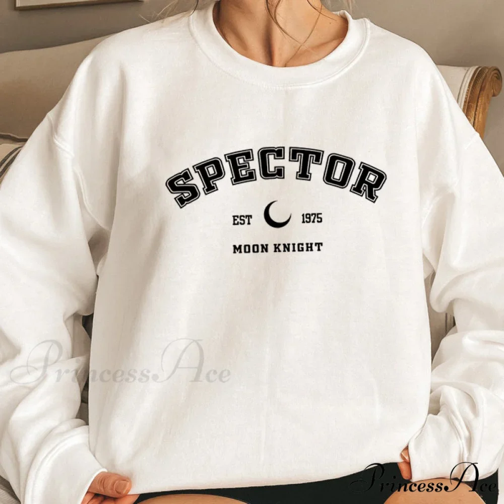 Moon Knight Print Sweatshirt Graphic Pullover - Image 2
