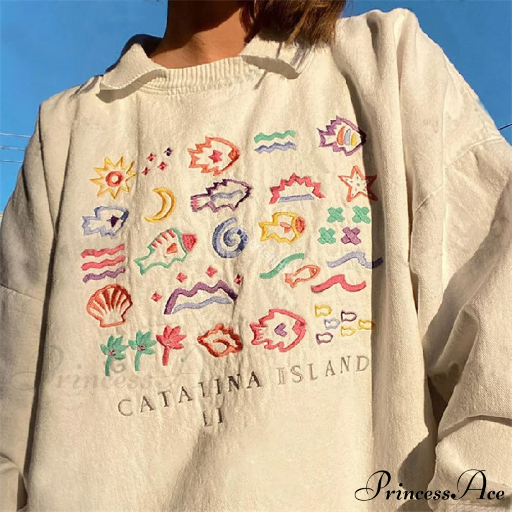 Mini Cute Colorful Graphic Cotton Hoody Pullover - Image 6