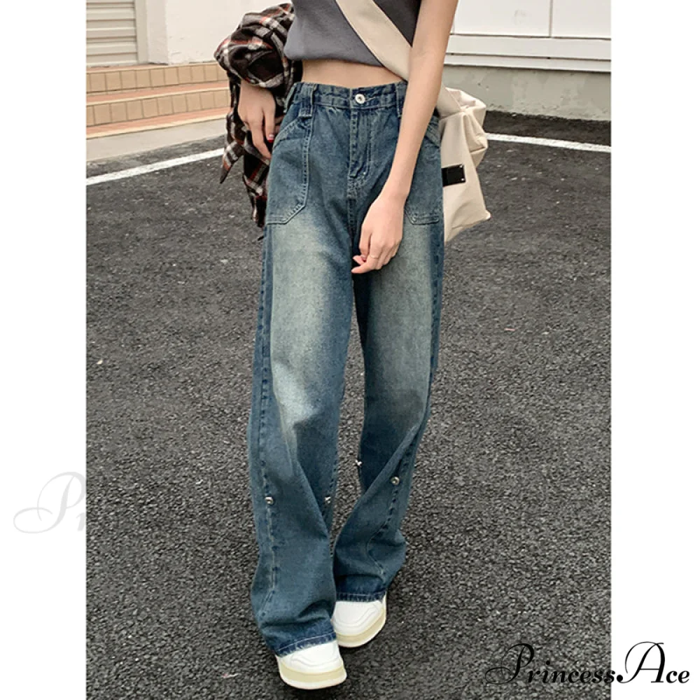 Hip Hop Baggy Wide Leg Jeans - Image 6