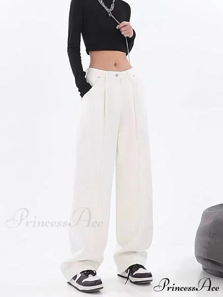 Fashion Loose All-match Wide Jeans - Image 6