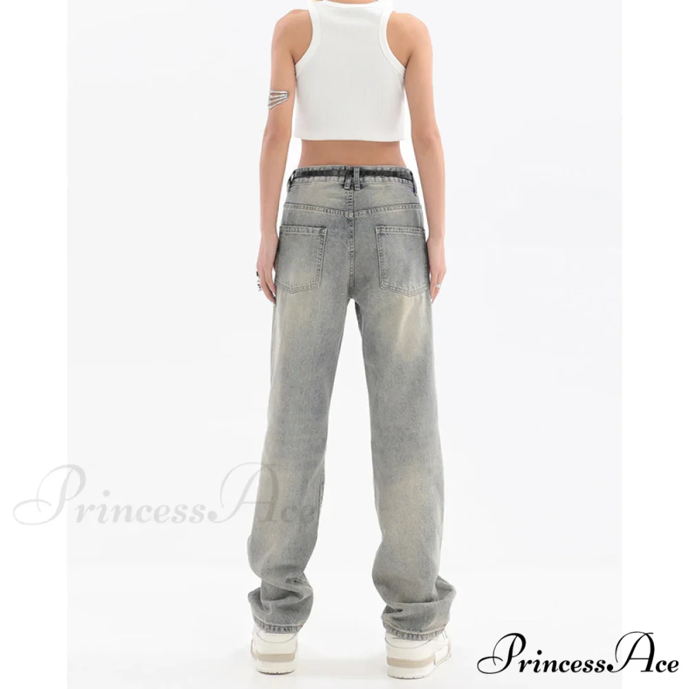 Hip Hop Ripped Baggy Jeans - Image 4