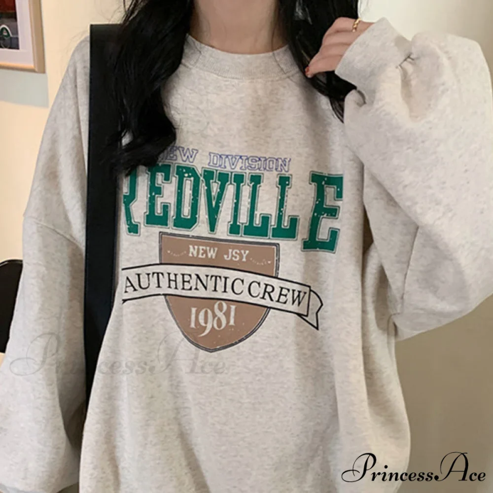 Crewneck Fashion Oversize Hoody Pullover - Image 4