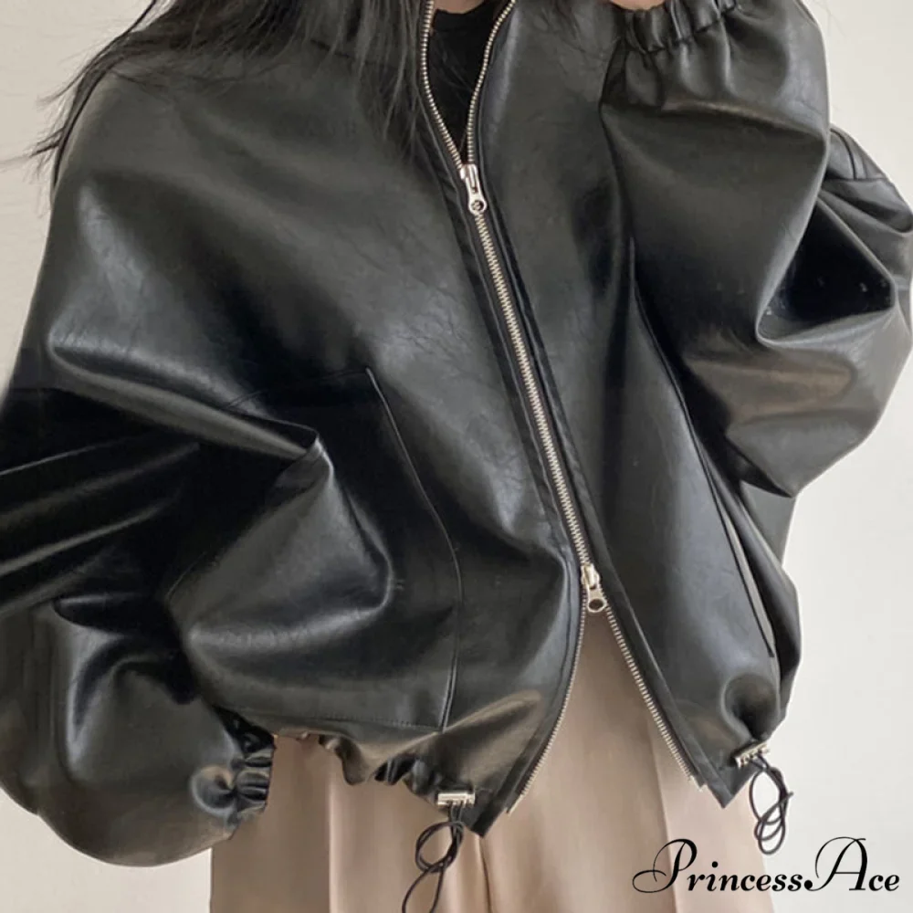Hip Hop Personalized PU Leather Jacket - Image 3