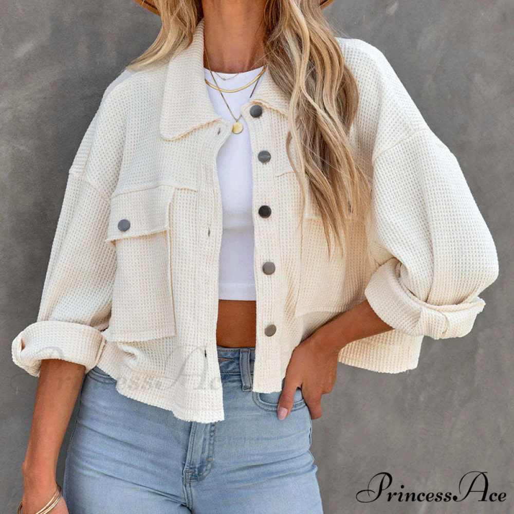 Simple Casual Mini Short Jacket - Image 7