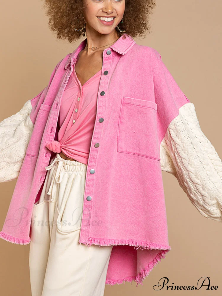 Fashion Patchwork Denim Jacket - Image 5