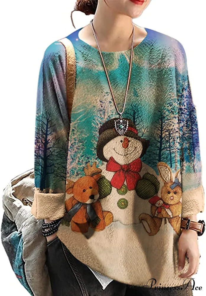 Women Oversized Pullover Casual Loose Long Sleeve Knit Sweater - Image 12