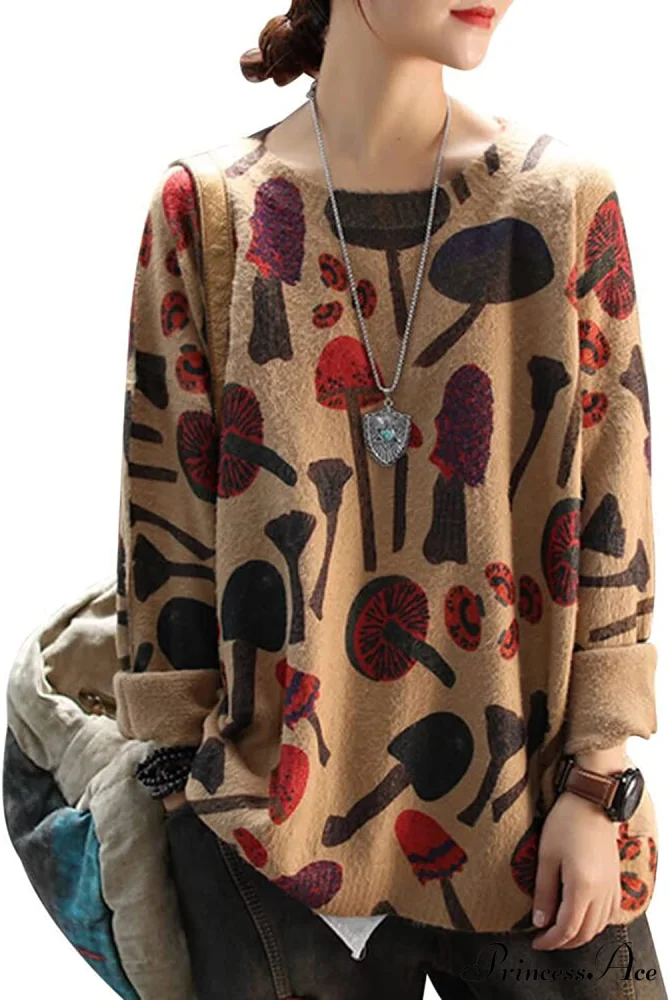 Women Oversized Pullover Casual Loose Long Sleeve Knit Sweater - Image 14