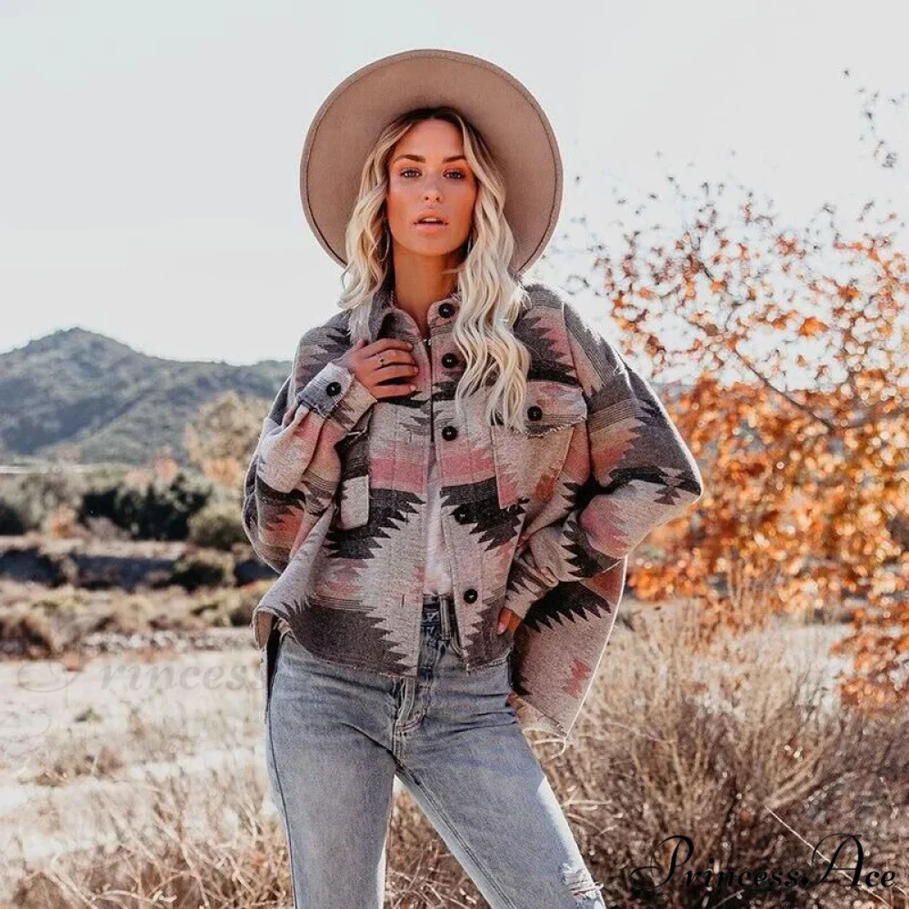 Denim Stitched Wool Coat - Image 11