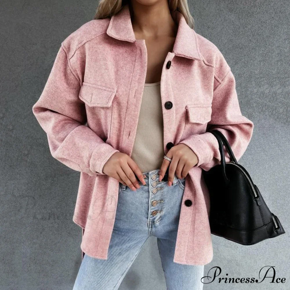 Casual Lapel With Belt Mid Long Coat - Image 4