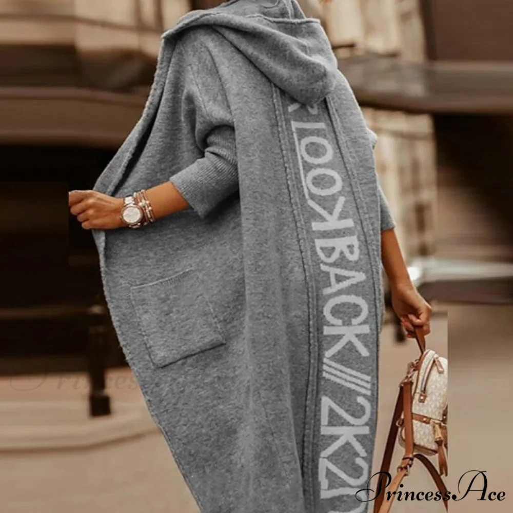 Loose Long Knit Cardigan Coats - Image 10