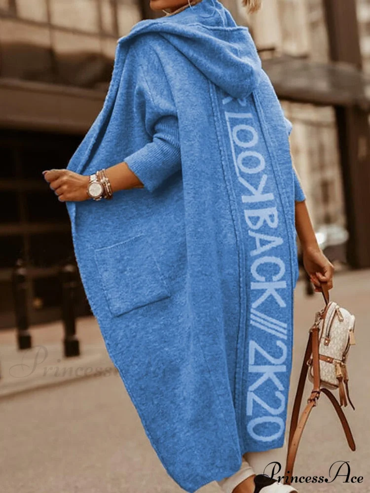 Loose Long Knit Cardigan Coats - Image 3