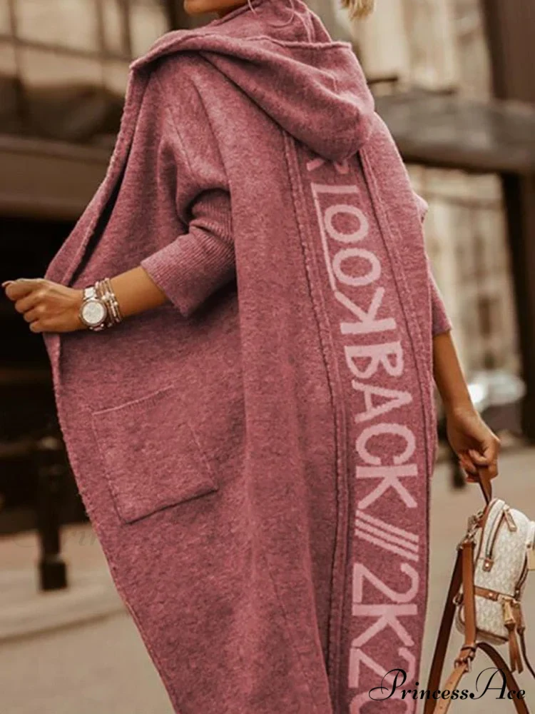 Loose Long Knit Cardigan Coats - Image 4