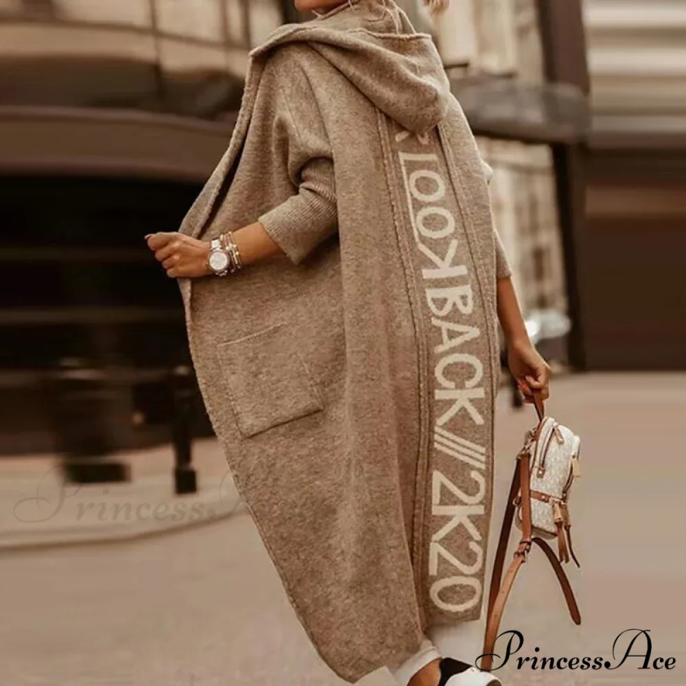 Loose Long Knit Cardigan Coats - Image 7