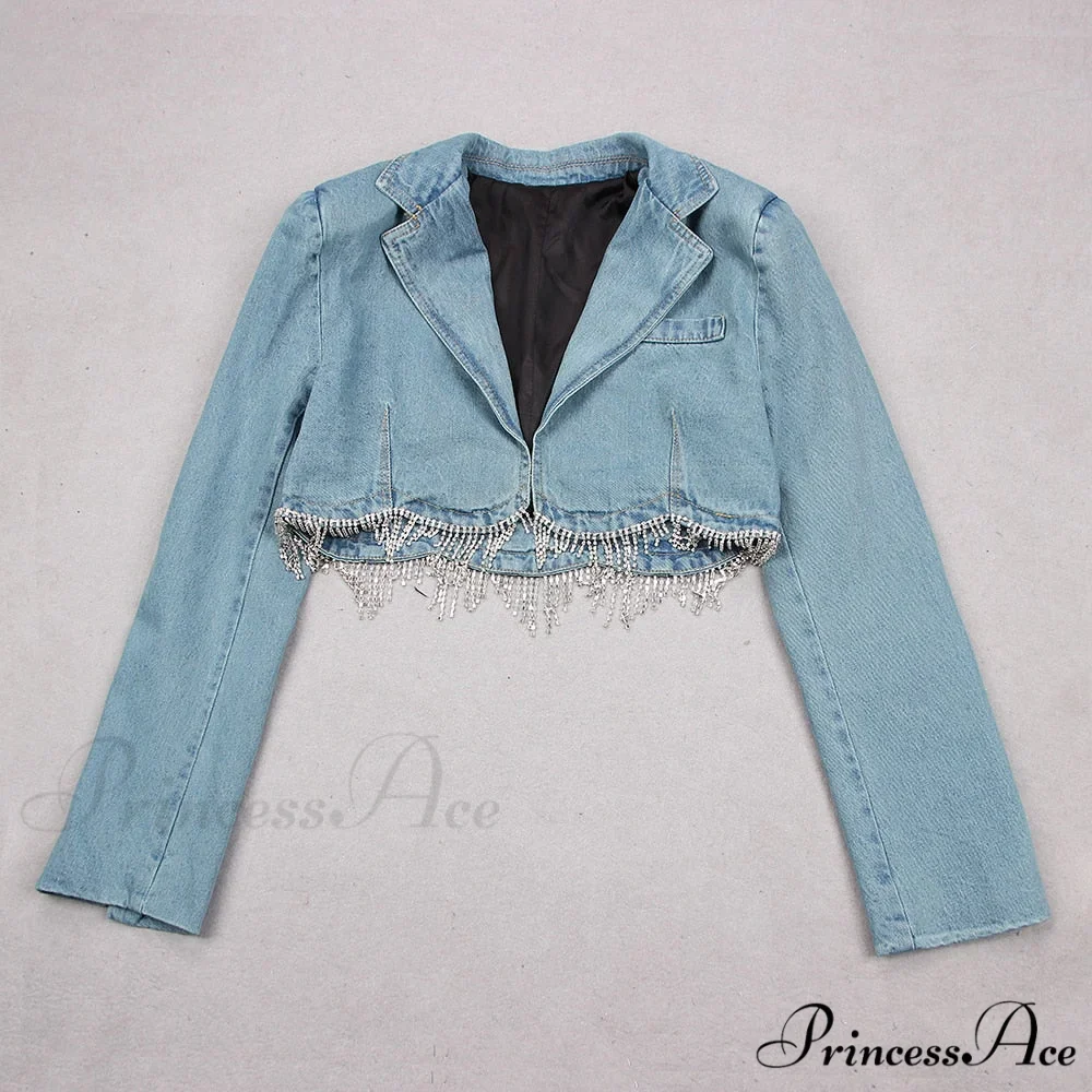 Fashion High Street Denim Coats - Image 4