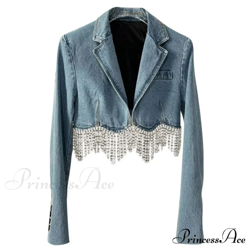 Fashion High Street Denim Coats - Image 8