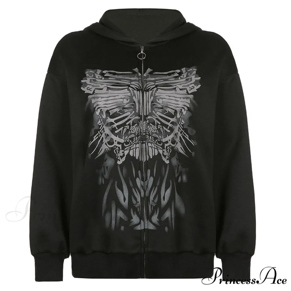 Y2K Butterfly Print Hoodies - Image 3