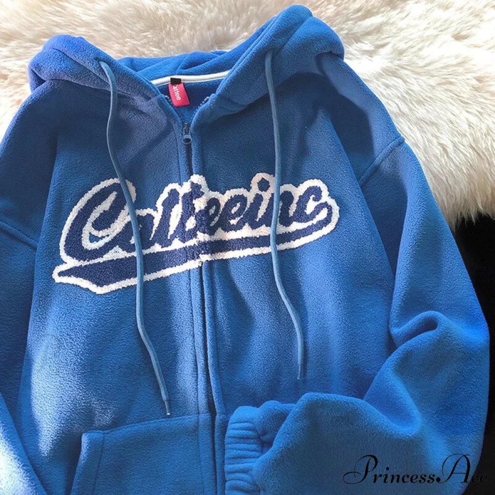Korean Version Oversized Solid Color Hoodies - Image 15