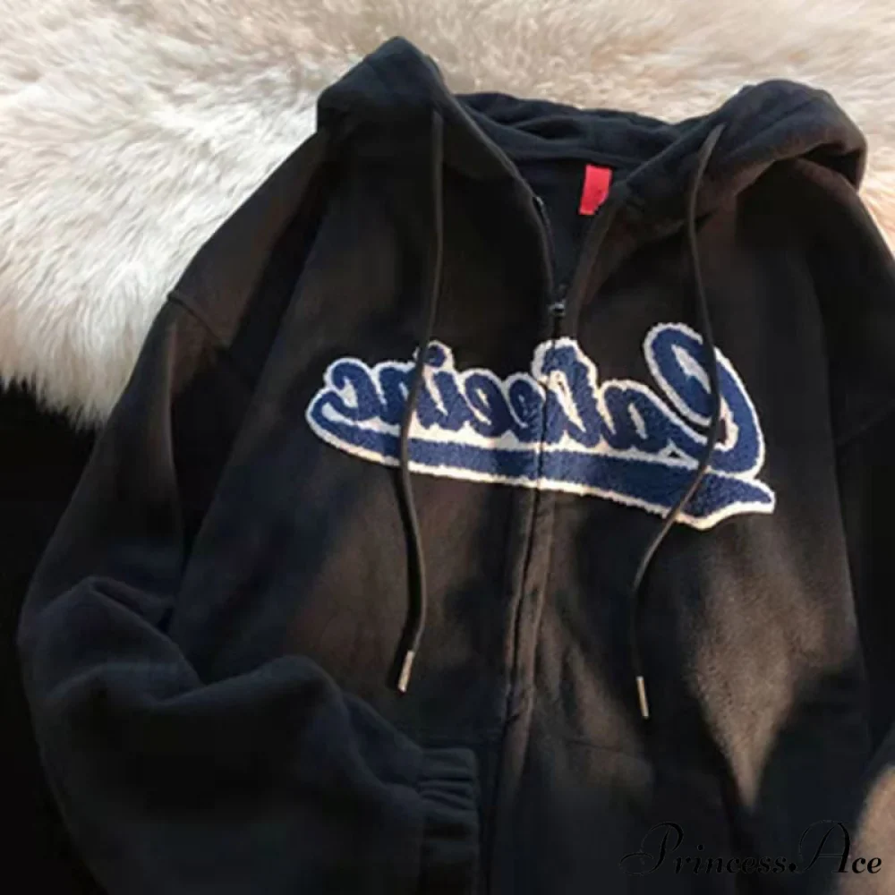 Korean Version Oversized Solid Color Hoodies - Image 17