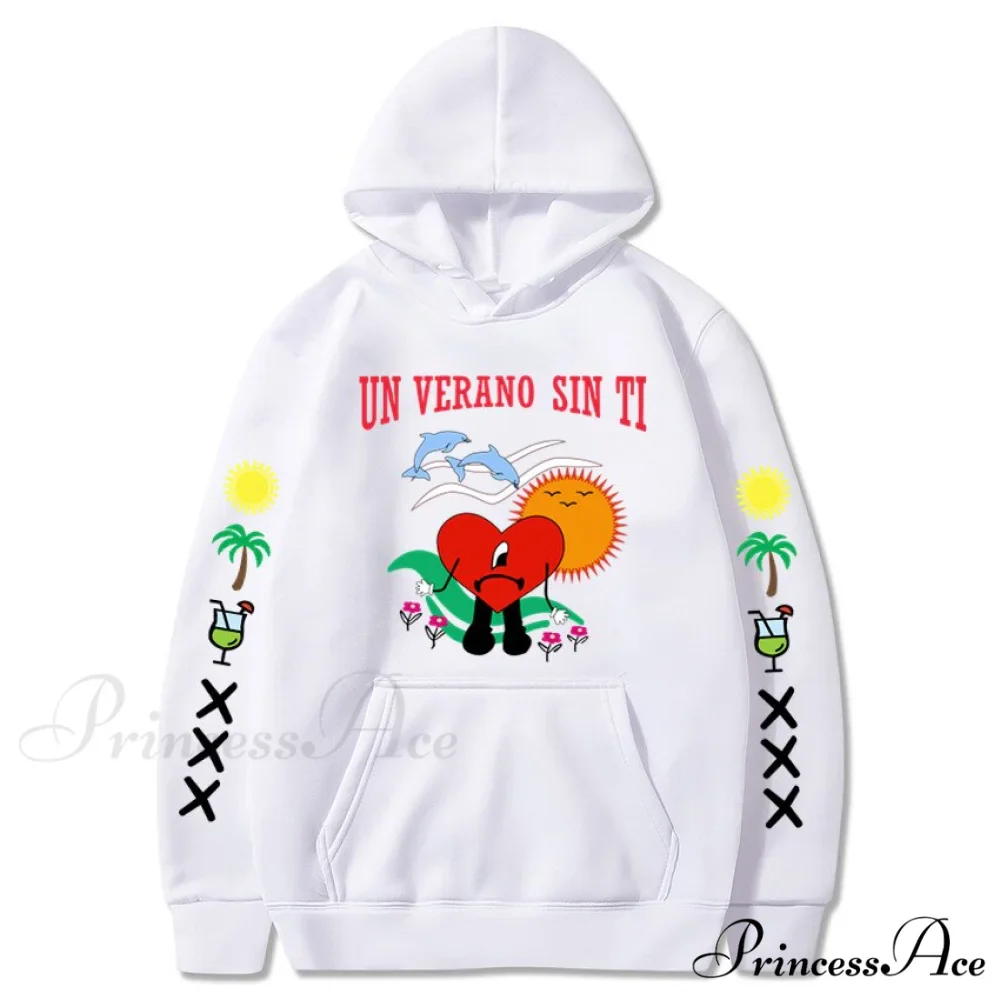 New Bad Bunny Printed Hoodie - Image 11