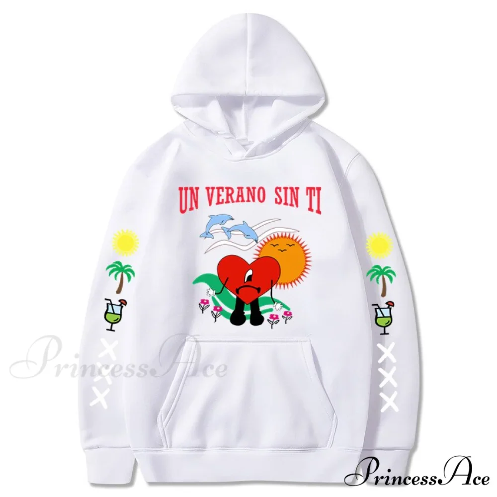 New Bad Bunny Printed Hoodie - Image 12