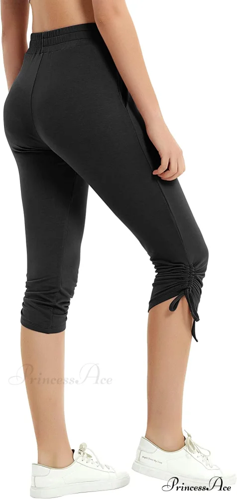 Sweatpants Capri Pants Cropped Joggers Yoga Slim Fit Pants - Image 2
