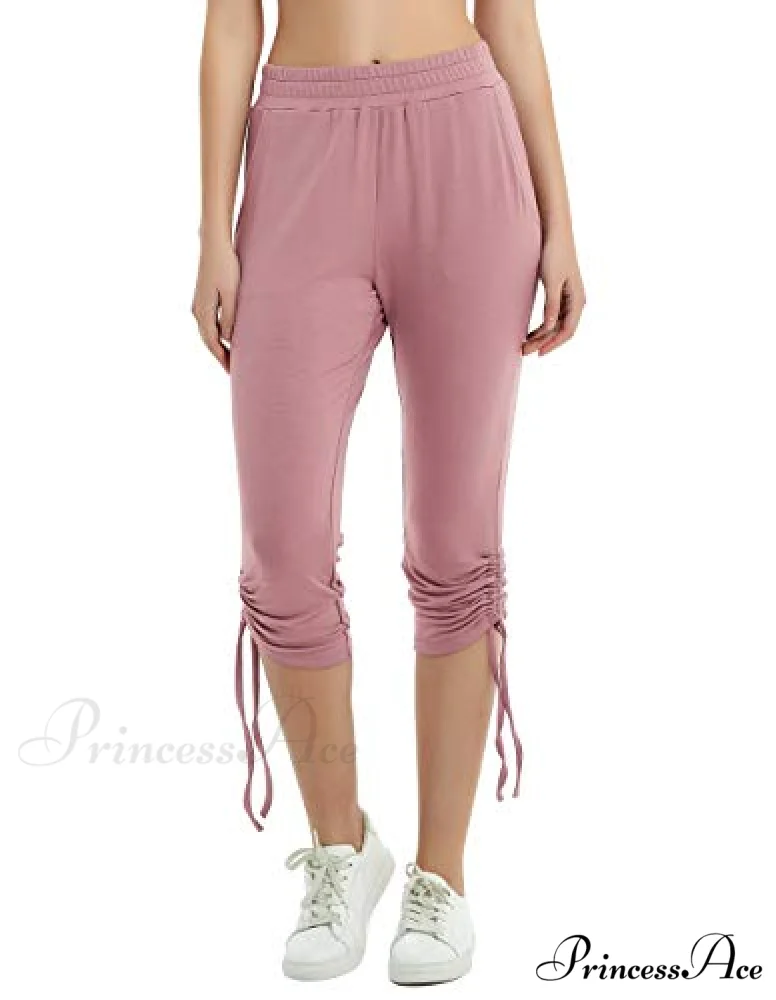 Sweatpants Capri Pants Cropped Joggers Yoga Slim Fit Pants - Image 7