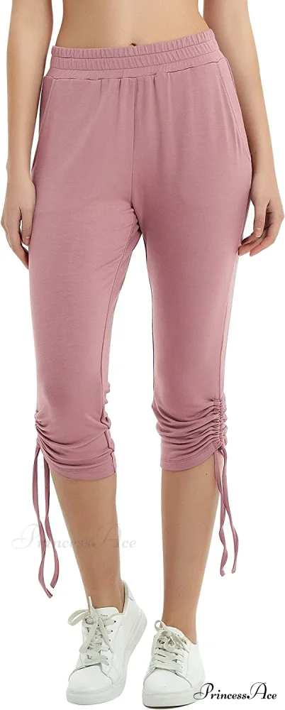 Sweatpants Capri Pants Cropped Joggers Yoga Slim Fit Pants - Image 9