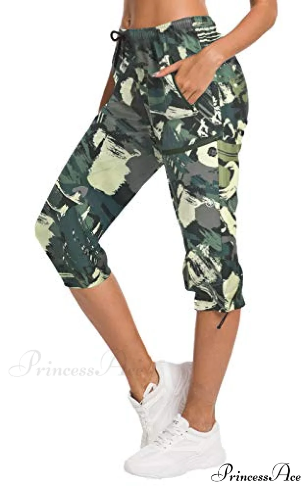 Hiking Capris Pants Outdoor Quick Dry Cargo Cropped Pants - Image 10