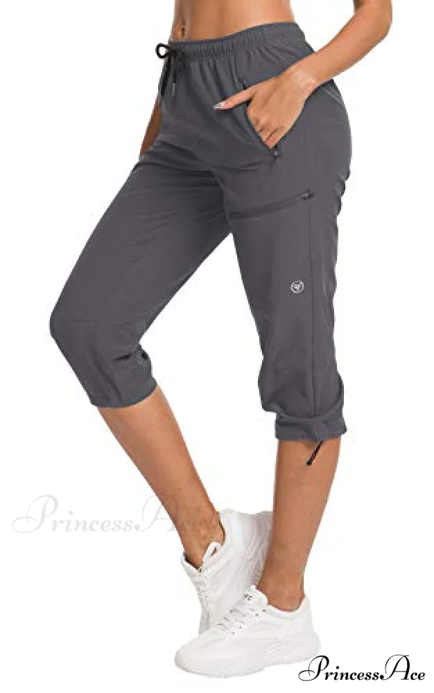 Hiking Capris Pants Outdoor Quick Dry Cargo Cropped Pants - Image 12
