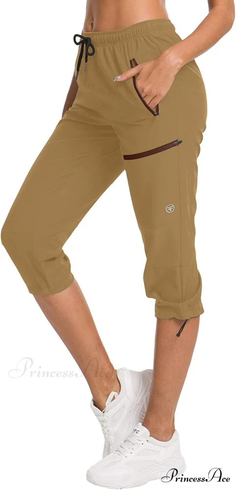 Hiking Capris Pants Outdoor Quick Dry Cargo Cropped Pants - Image 27