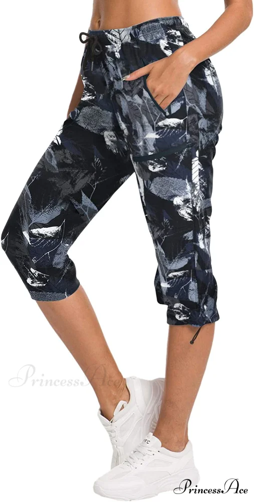 Hiking Capris Pants Outdoor Quick Dry Cargo Cropped Pants - Image 30