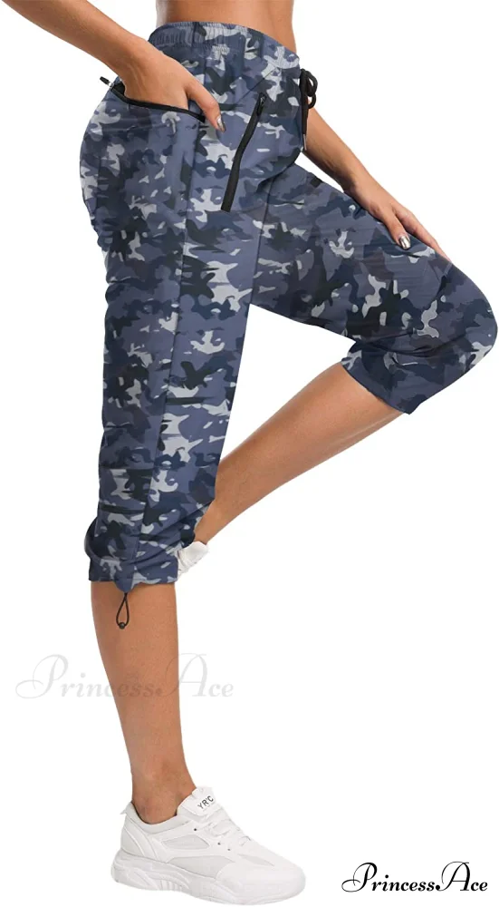 Hiking Capris Pants Outdoor Quick Dry Cargo Cropped Pants - Image 5
