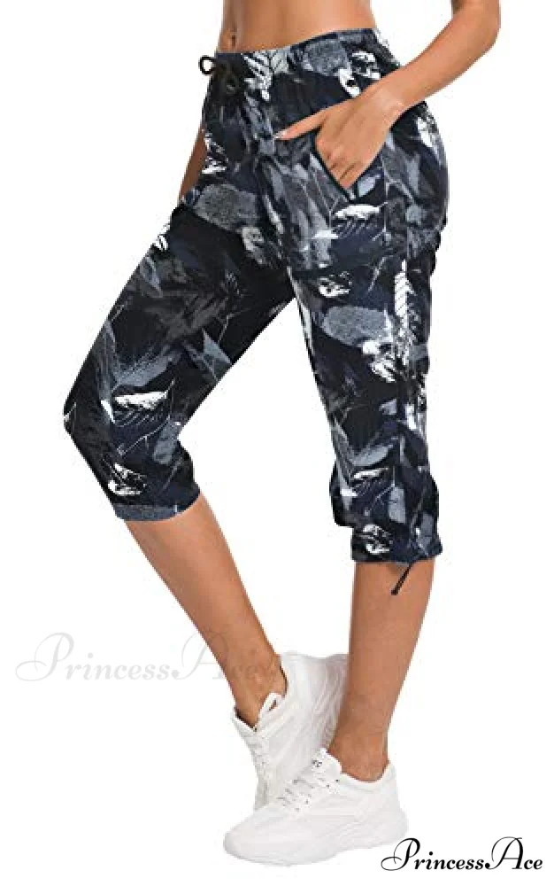 Hiking Capris Pants Outdoor Quick Dry Cargo Cropped Pants - Image 9
